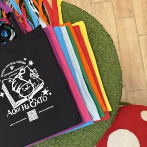 Saco de Pano - Livraria Aqui há Gato - Várias Cores